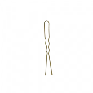 FORCINE INVISIBILI ONDULATE 52 MM CONF. 150 PEZZI BRONZO