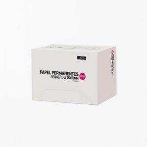 CARTINE PERMANENTE LISCE CONF. 100 PZ 75 X 50 MM