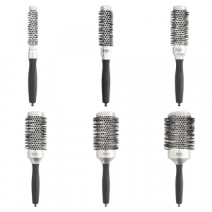 OLIVIA GARDEN CLASSIC SILVER SPAZZOLA TERMICA PROFESSIONALE