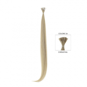 DI BIASE EXTENSION CHERATINA LISCE COLORE 24 CAPELLI 100% REMY
