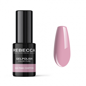 SMALTO SEMIPERMANENTE REBECCA 528 PINK CHIFFON 5ML