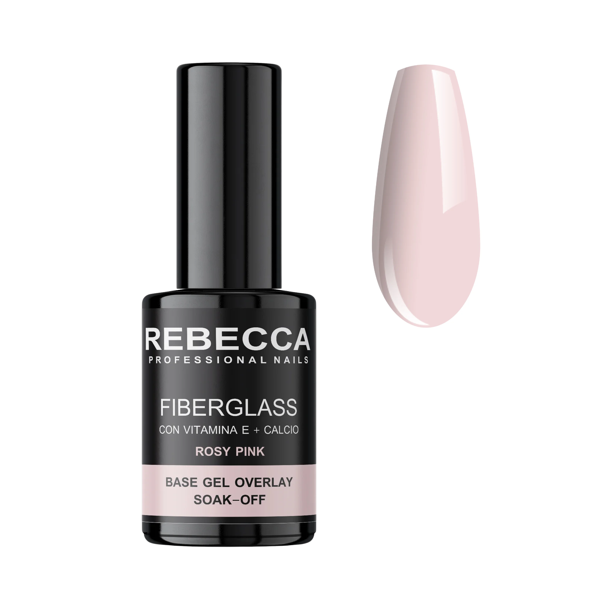 REBECCA FIBER GLASS ROSY PINK 10 ML