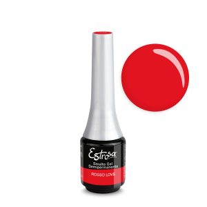 SMALTO SEMIPERMANENTE ESTROSA 7458 ROSSO LOVE 7 ML