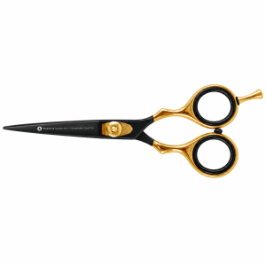 FORBICE PROFESSIONALE BLACK E GOLD 5,5" BIFULL