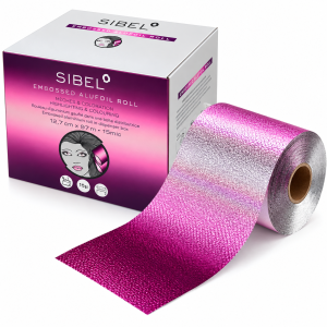 SIBEL ROTOLO ALLUMINIO GOFFRATO ROSSO RUBINO SFUMATO 97 M