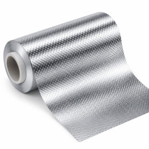 ROTOLO ALLUMINIO GOFFRATO 22 CM 650 GR